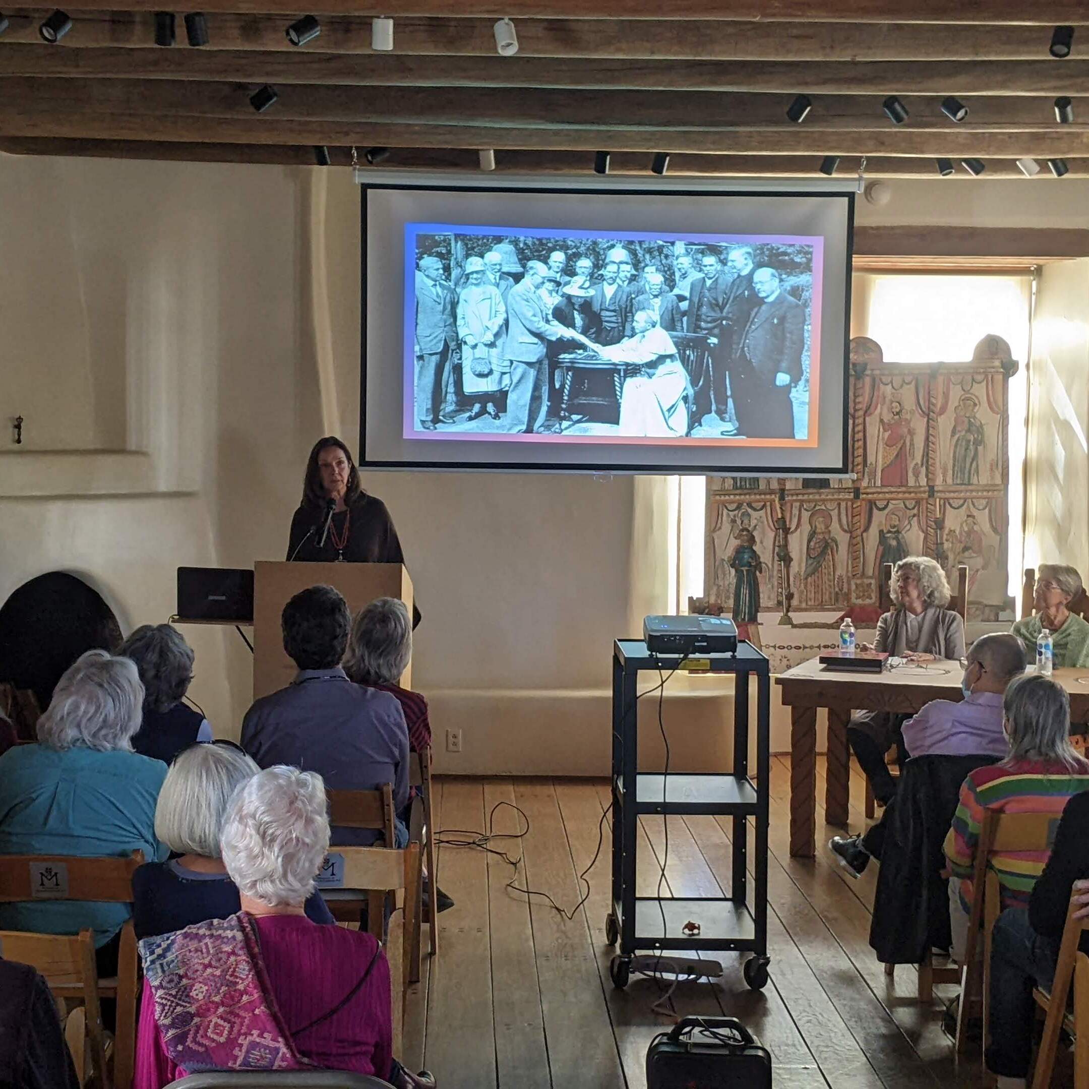 May 21st New Mexico Stories with Carmella Padilla and Robin Farwell Gavin - logo